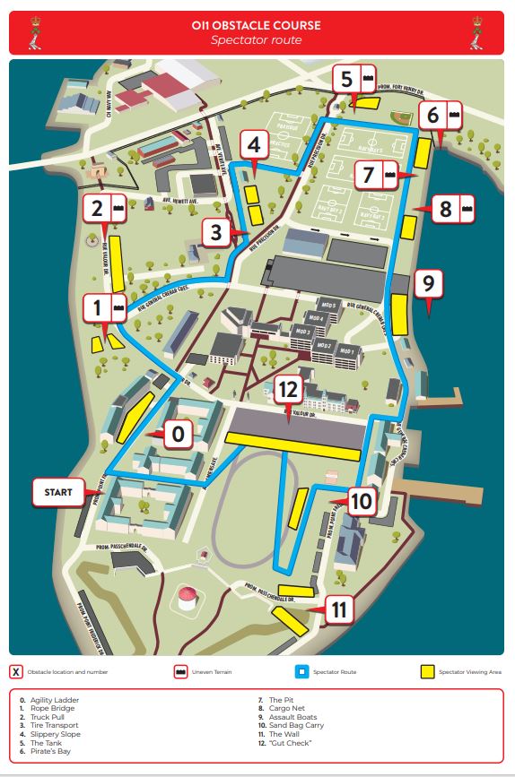 Obstacle Course Map